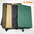 19 Hang Point Tarp Waterpoof Survival Bushcraft Sun Shelter Beach Shade Tent Outdoor Canopy Backpacking Tourist Awning 4x4 3x3m