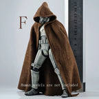 1/12 Soldier  Knight Model Clothing Models Accessories Battle Damage Cloak Handheld Model Hobby Making DIY