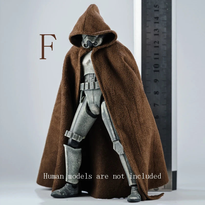 1/12 Soldier  Knight Model Clothing Models Accessories Battle Damage Cloak Handheld Model Hobby Making DIY