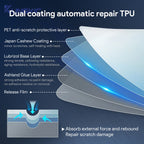 For GWM TANK 500 2023 2024 TPU Protective Film Clear Car Interior Center Console Gear Panel Transparent Anti-scratch Accessories