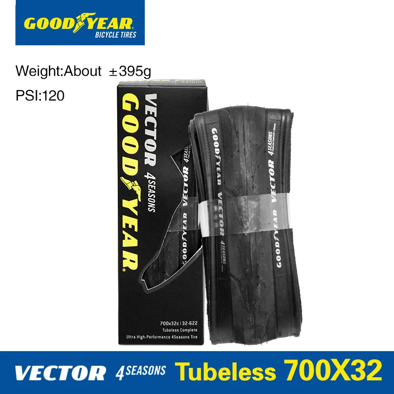 Goodyear Vector 4 SEASONS 700x25c tire Tubeless/Tube Road Bike Tire 700x28c   Clincher Foldable Gravel Cycling Tire Parts