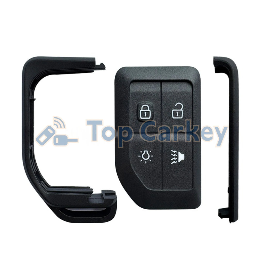 TopCarkey Truck Remote Key Fob Replacement 4-Button 433MHz FSK for Volvo FM FH FH16 Aero 780
