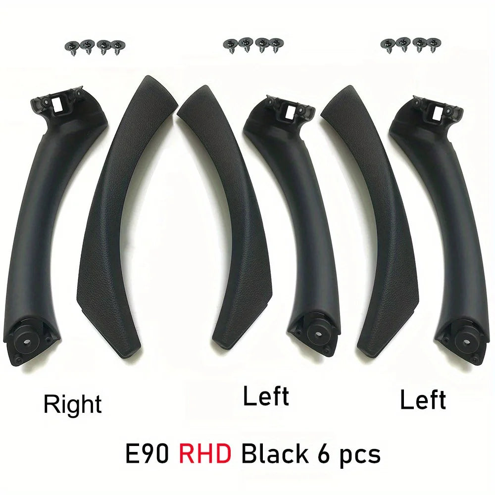 For BMW 3 Series 2005-2012 E90 E91 E92 Replacement Door Handle 6pc LHD RHD Door Interior Handle 316 318 320 325 328 330