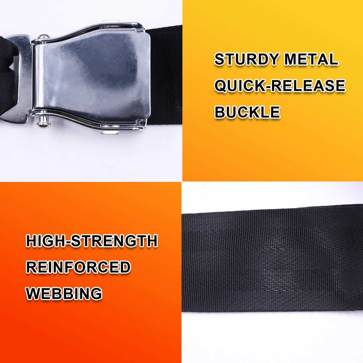 Nordic Hamstring Curl Strap with Quick-Release Buckle Leg Gym Seatbelt – Adjustable for Nordic Curls Beach Leg Extensions