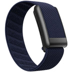Suitable for Whoop 5.0 wristband strap, nylon woven elastic Whoop mg sports replacement strap, W logo metal