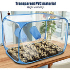 1PC Mushroom Grow Still Air Box Portable Plastic Mycology Fume Hood Propagation Stations Mushroom Grow Kit Growing Containers