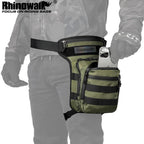 Rhinowalk Motorcycle Waist Bag 3L Leg Bag Thigh Hip Bum Beltleg Fanny Pack Travel Riding Crossbody Multifunctional Shoulder Bag