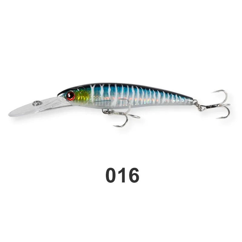 Noeby Trolling Minnow Fishing Lure 12cm 32g Floating 14cm 52g 16cm 73g Sinking Wobbler Artificial Bait Saltwater Fishing Lure