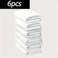 White 6pcs / 35x75cm