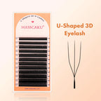 3D U Eyelash / C / 0.07mm / 11mm