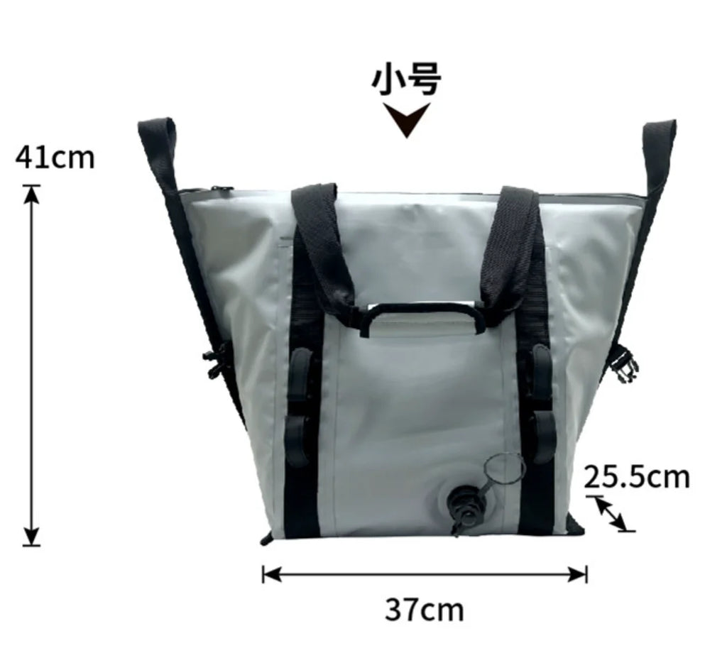Fish Protector Bag Multifunctional Fishing Bag PVC Thick Waterproof Large Capacity Storage Bag Portable Thermal Fishing Bag Y627
