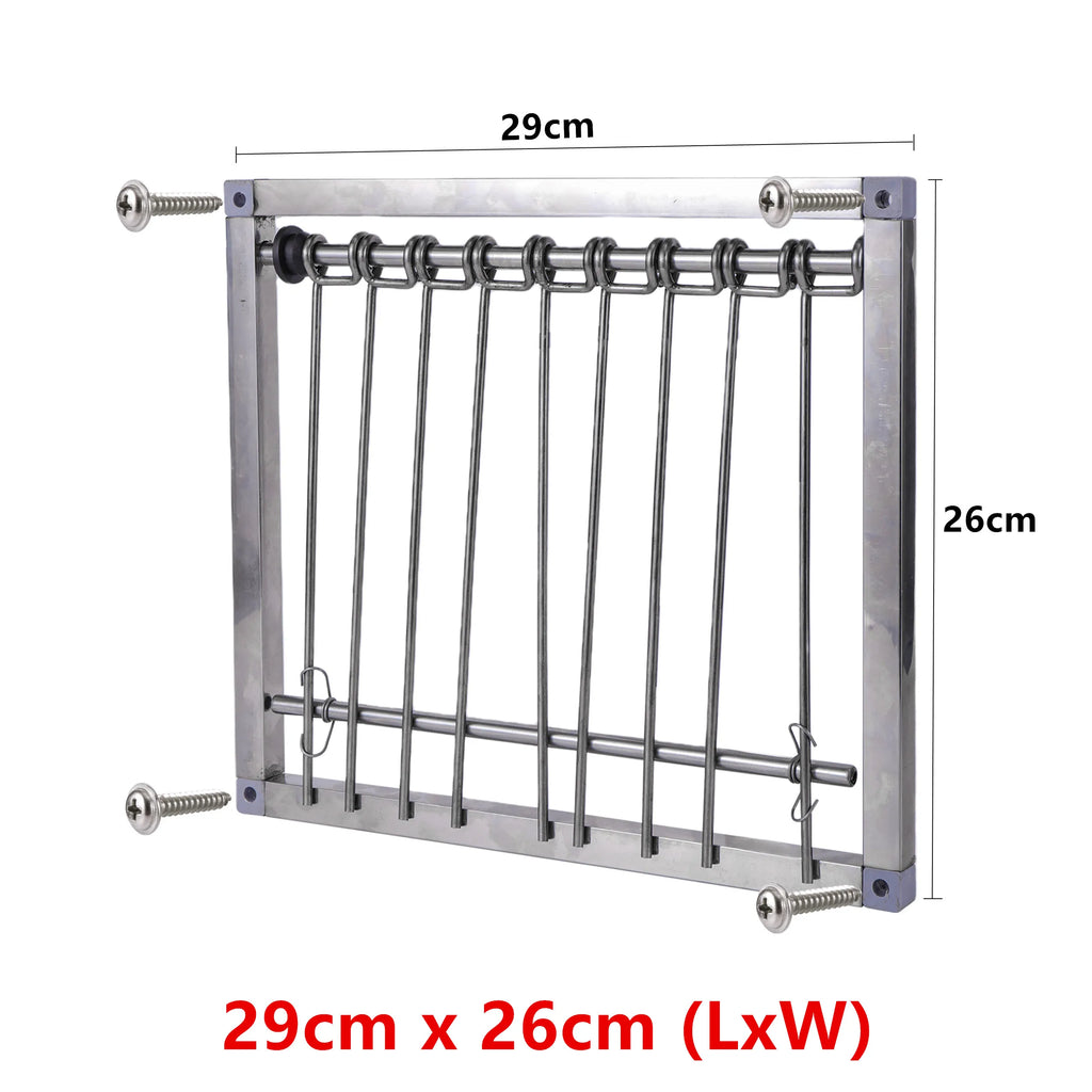 1 Pc Stainless Steel Dovecot Trap Door Pigeon Door Wire Frame Entrance Loft Supplies Racing Bird Catching Cage Nest Door Curtain