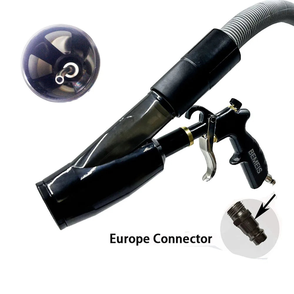 Car Interior Detailing Air Blow Tornador Gun &vacunm Gun ,Cleaning Tornado Gun Quickly Blasts Dirt and Dust