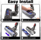 For Dyson V7 V8 V10 V11 V15 Vacuum Cleaner Anti Entangleme Direct Drive Cleaner Head , Motorhead Cleaner Head Brush Turbine Tool