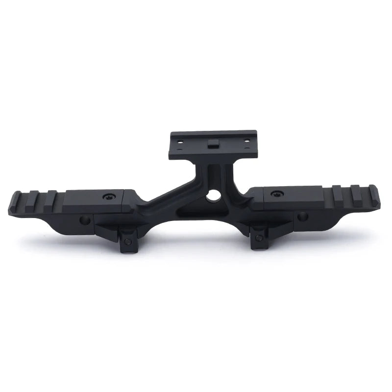 Evolution Gear red dot optic mount 2.50in centerline 7075 aluminum CNC, black/FDE/gray