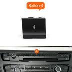 Car Dashboard Radio CD Player Button Digital Switch Control Buttons Cover Trim For BMW M3 M4 F20 F21 F22 F30 F32 F35 F34 F36