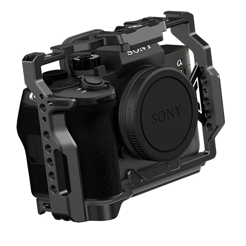 VLOGMAGIC Formfitting Aluminum Camera Cage for Sony  a7 V/  a7 IV / a7S III  / a7R V