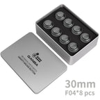 QANBA Gravity LX Arcade buttons metallic color 30mm Mechanical Pushbutton switch Arcade stick accessory DIY parts (8Pcs)