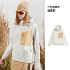 VECTOR Men Woman Windproof Hiking Jacket Waterproof Outdoor Sportswear UPF40+ Breathable Coat Camping and Outdoor Hiking
