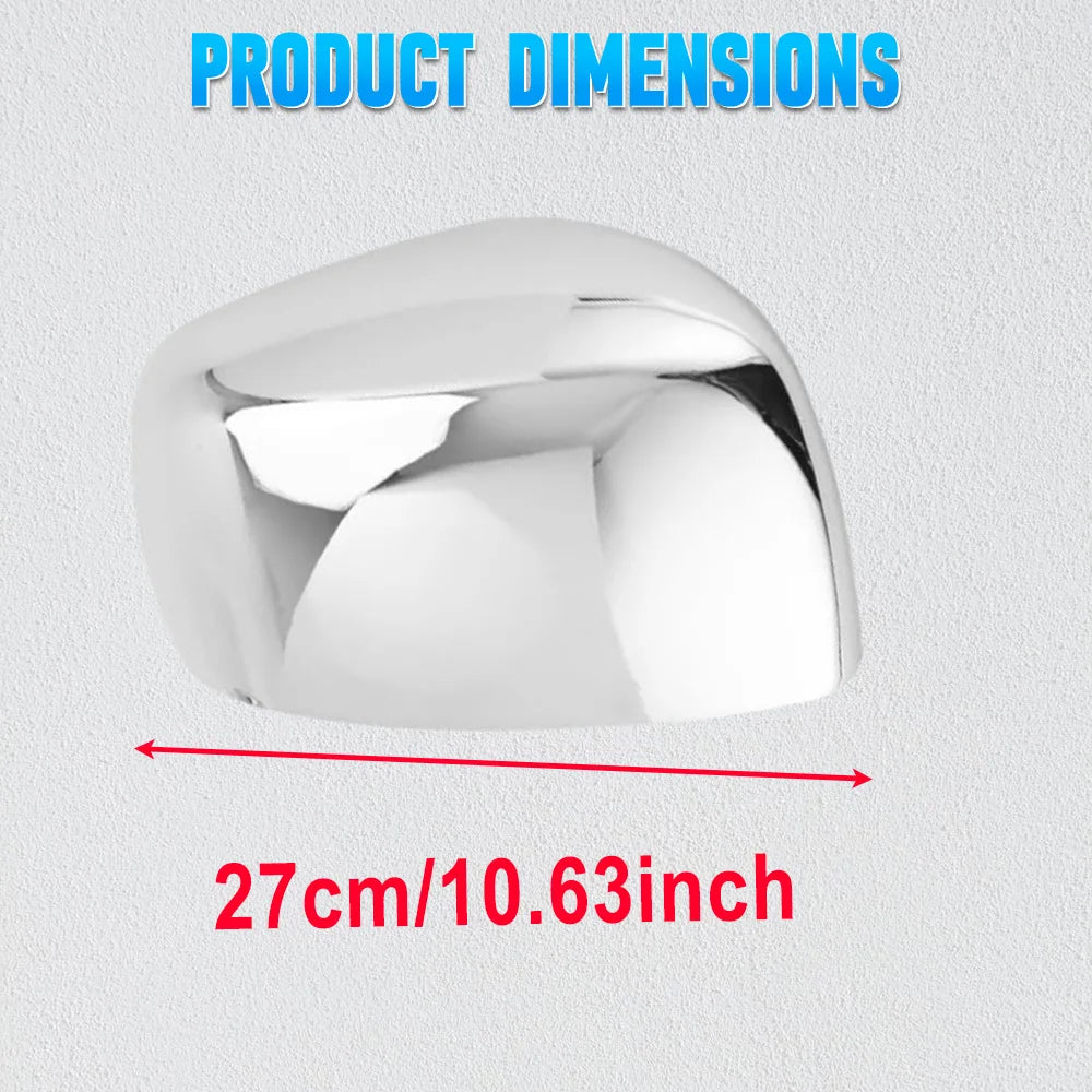 Car Rearview Side Mirror Cover Wing Cap 
 Exterior Door Case Trim For Dodge Grand Caravan Chrysler Town & Country 2008-2016