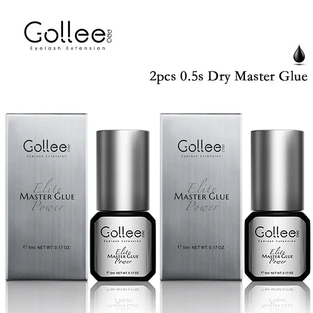 Gollee Fast drying 0.5s Eyelash Extension Glue Waterproof Eyelash Adhesive Lashes Supplies Strong Glues For Salon Makeup Beauty