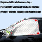 Car Snow Cover Extra Large Windshield Side Window Protector Covers For Snow Ice Sun Shade Dust Frost Freezing Accessories