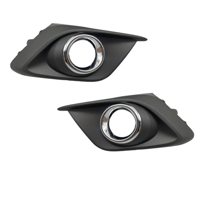 For Mazda 3 Axela 2014 2015 2016 Front Bumper Lamp Shell Fog Light Grille Cover Headlight Fog Lamp Frame Hood Auto Accessories