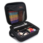 1pcs Portable Barbershop Hairdress Tools Storage Bag Scissors Clips Comb Case Waterproof Salon Makeup Handbag for Travel Barber