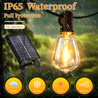 Garden Solar String Lights Led Remote Control Outdoor Lamps Waterproof Outdoor Solar Led Light For Party Camping Tent Decoration