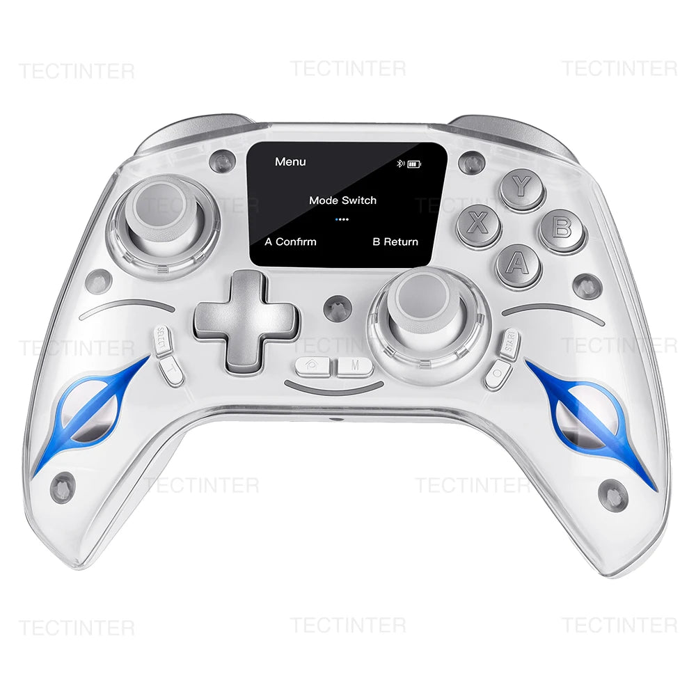 Wireless Controller for Nintendo Switch 1/2 Hall Effect Gamepads for PS4/Android/IOS/PC Bluetooth Joystick Controls Accessories