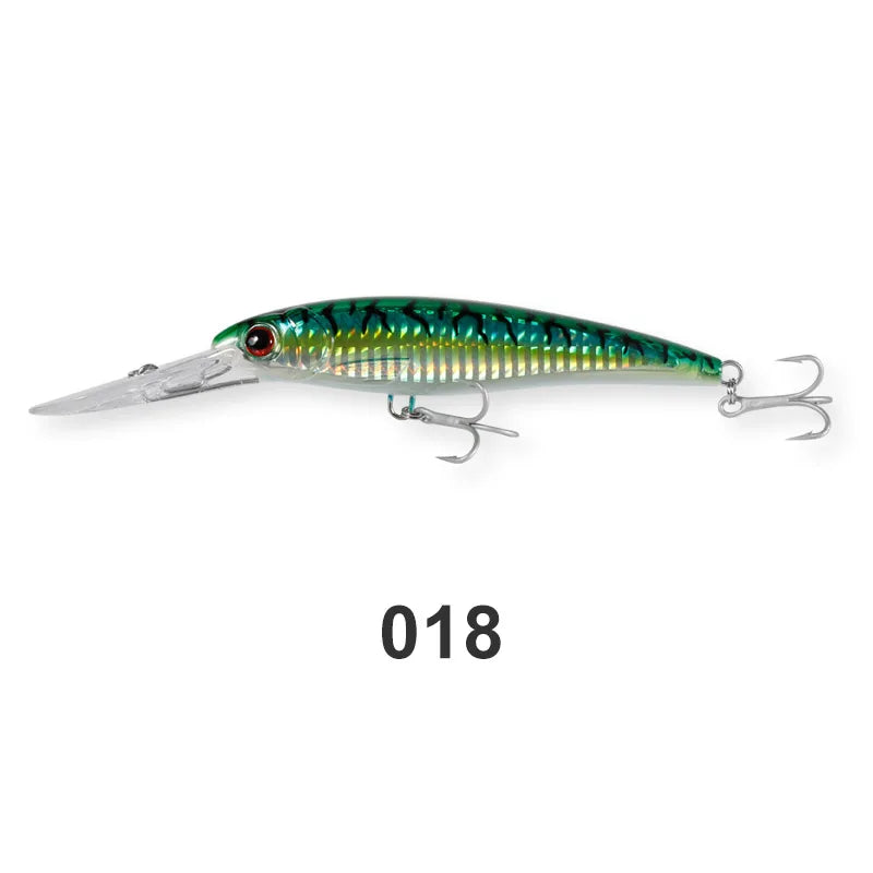 Noeby Trolling Minnow Fishing Lure 12cm 32g Floating 14cm 52g 16cm 73g Sinking Wobbler Artificial Bait Saltwater Fishing Lure