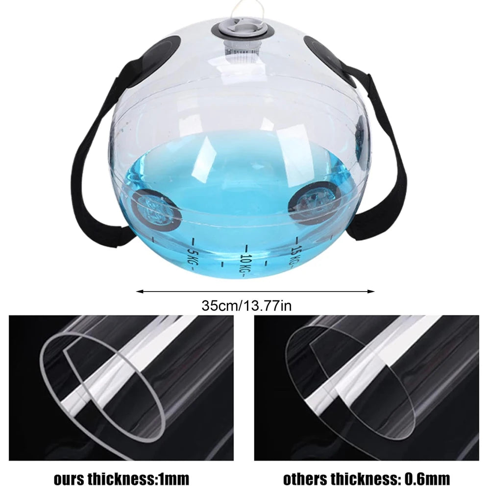 1pc Heavy Bag Aqua Ball,Sandbag Weight Set for Home Gym,Adjustable Sand Bags Weights Workout,Portable Exercise Fitness Equipment