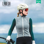 Lameda Women's Windproof Cycling Vest Lightweight Breathable Bike Clothing For Sports Mtb Road Cycling