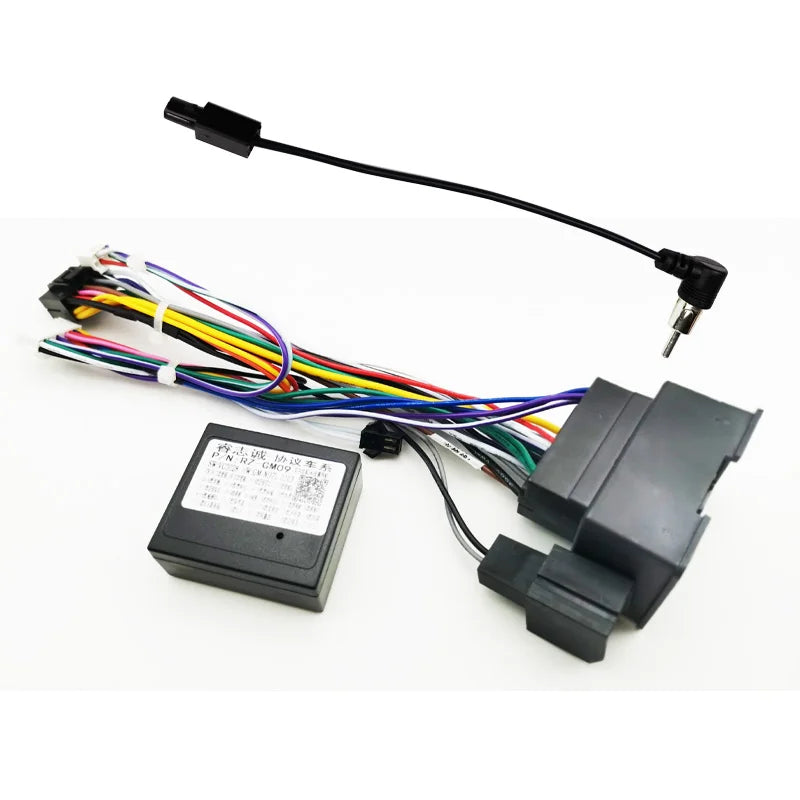 CAN Bus Wiring Harness Adapter, 16 Pin Connector Android Cable, for Chevrolet Cruze, Spark, Malibu, Onix, Aveo, Zafira, Insignia