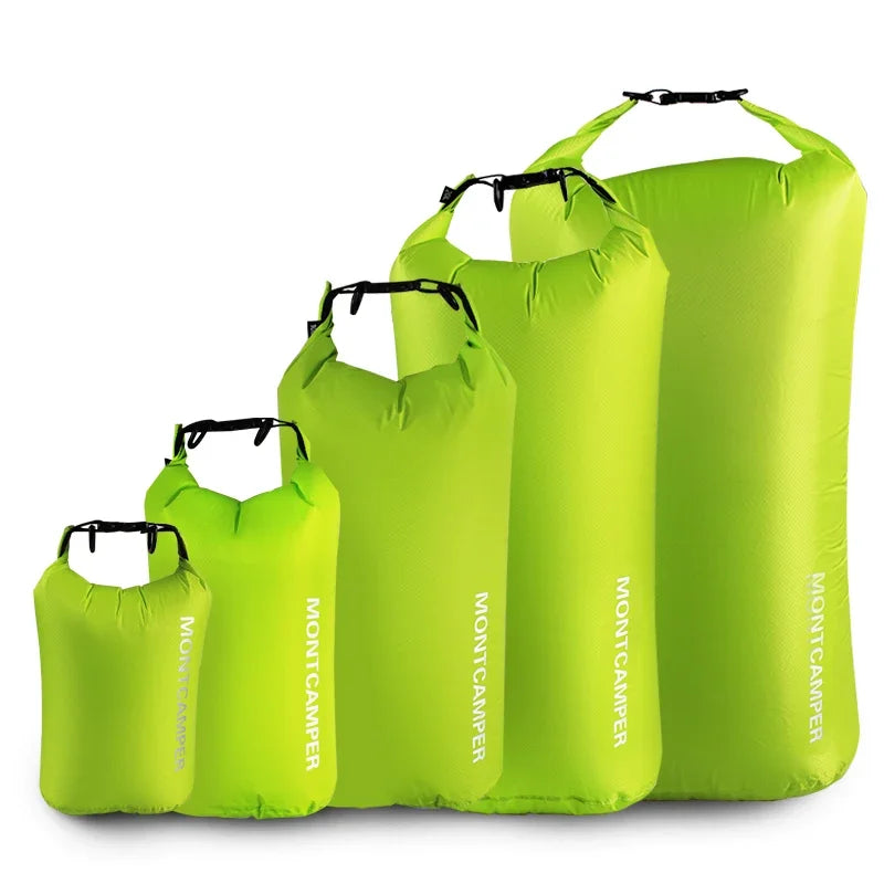 Waterproof Dry Sack Bag Ultralight 3L-35L for Kayaking Rafting Swimming, Multiple Colors