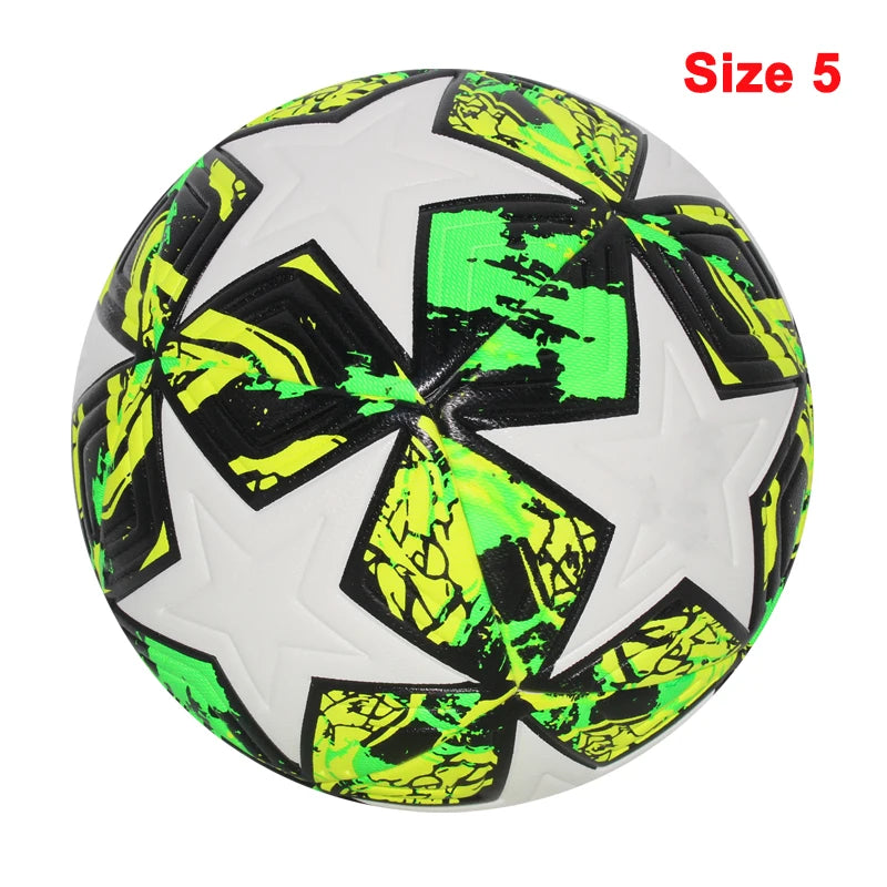 Standard Soccer Ball Professional Outdoors Sports Match Balls Training Seamless Football High Quality PU Material Size 5 Size 4