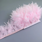 10-15cm Marabou Feathers Trim DIY Wedding Turkey Feather Ribbon Crafts Sewing Clothing Party Plume Handmade Home Decor