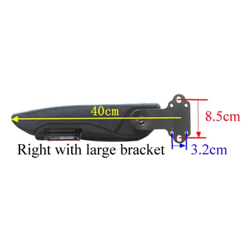 32cm 37cm 40cm Universal Adjustable Left Right Side Car Truck Seat Armrest Hand Holder Arm Rest Support For RV Caravan Boat Bus