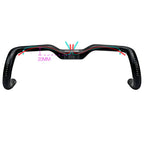 BALUGOE Bike professional competition competitive Carbon Road Bicycle Handle All internal cables Lift the 20MM handalebar UCI