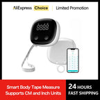 Smart Body Tape Measure 2024 New Body Chest Waist Hip Arm Leg Soft Tape Measure CM Inch Double Scale Measuring Tapes with App