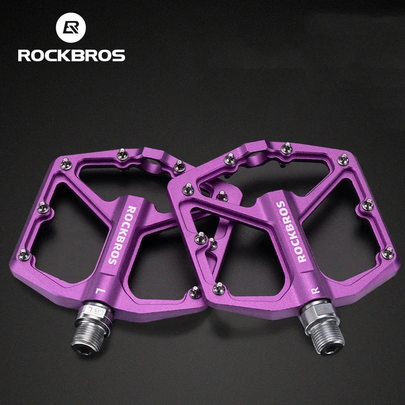 ROCKBROS MTB Pedals: Ultralight, Anti-Slip, Sealed Bearings, Aluminum