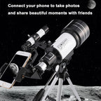 Professional Astronomical Telescope F30070 Monocular 150 Times Zoom HD Night Vision  View Moon Star  AZM70300 Stargazing