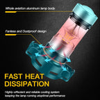 2PCS LED Fog Light PSX24W,2504,12276 5202 H16(EU),PS19W PS24W,5201 White/Amber Front DRL Light Bulbs Lamps Car Light Accessories