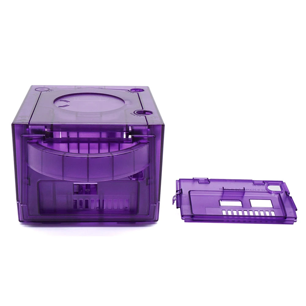 Bitfunx Gamecube NGC Replacement Shell Transparent Case for Gamecube NGC GC Game Console