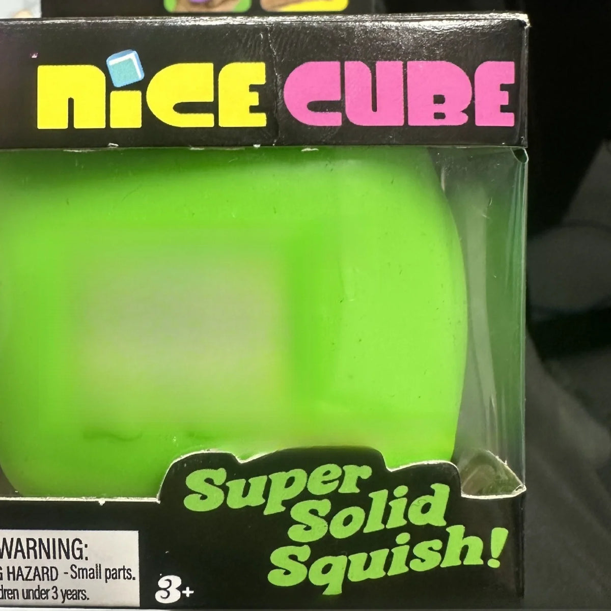 Glow Cube Maltose Ice Cube Squishy Stress Relief Fidget Toy, Slow Rebound, 1pc