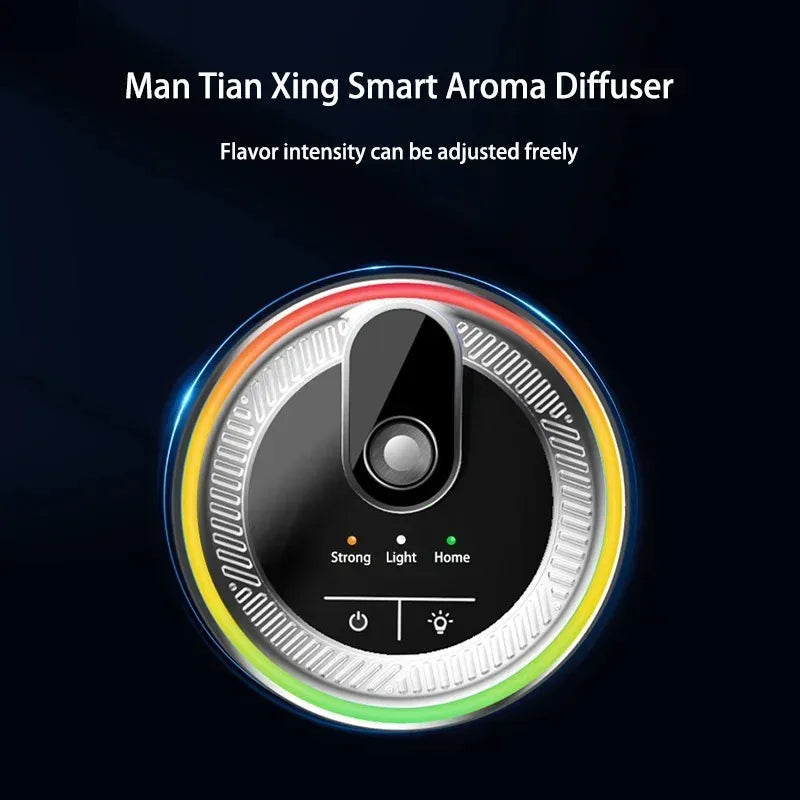 Transform Your Car with Smart Aroma Diffuser & Starry Light Ambiance