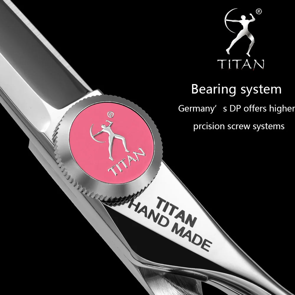 Titan Professional Hair Scissors Thinning  Cutting Barber  Hair Shears Scissor  Hairdressing Scissors 5.5/6.0/6.5/7.0inch 440C