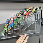 Acrylic Display Stand - Multi Layer Design for Toy Cars and Jewelry, Perfect for Organizing Collectibles and Jewelry Displays