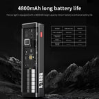 TOSUOD Bicycle Front light 1500 Lumens 4800mAh Bike Light Waterproof USB Charging IPX6 Waterproof Cycling Lamp Accessories