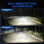 Super bright Projector H4 9003 HB2 led Headlight Canbus for car 4800W Motorcycles Hi/Lo h4 Lens LED Headlamp fog light 12V 24V